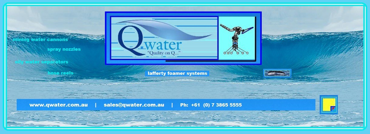 TERMS - Q WATER PTY LTD - Water Nozzles | Lafferty | Water Cannons | Separators |