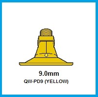 4- PD9 (YELLOW) POLY NOZZLE 